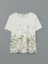 LC Waikiki Crew Neck Floral Women's T-Shirt